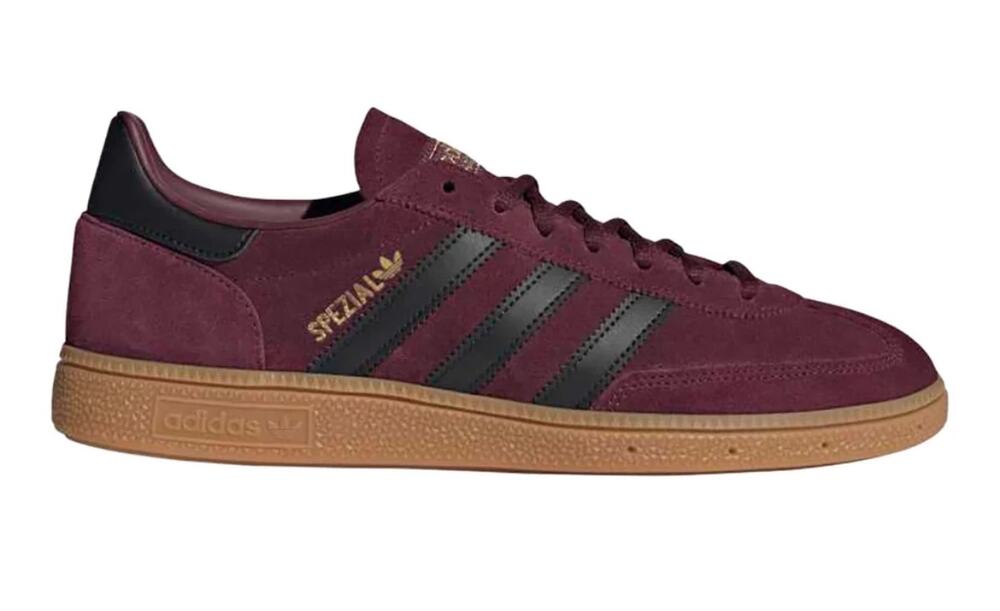 NEW ADIDAS Handball Spezial Mens 8.5 JR3846 Maroon / GUM